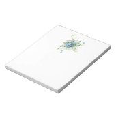 Bloc-note Blue Vintage Oublie-Moi-Nots (Tourné)