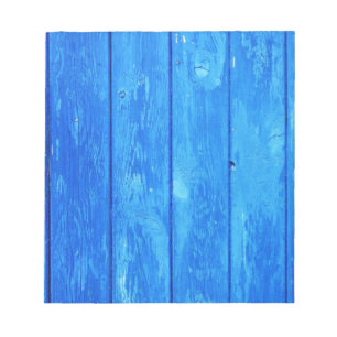 Bloc-note blue wood