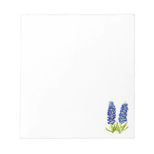 Bloc-note Bluebonnets Texas State Flower Blue Fleur sauvage