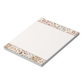 Bloc-note Blush Chic Ivoire Léopard (Tourné)