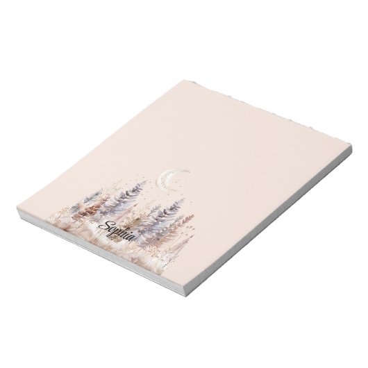 Bloc-note Blush Moon Purple Trees (Tourné)