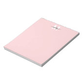 Bloc-note Blush Pink Monogram (Tourné)