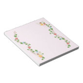 Bloc-note Blush Whimsical Fairy Flower Vines (Incliné)