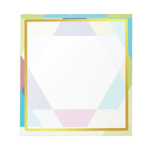 Bloc-note Boarder or Polygon Cadre photo Autograph (Devant)