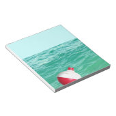 Bloc-note Bobeur de pêche dans l'eau (Incliné)