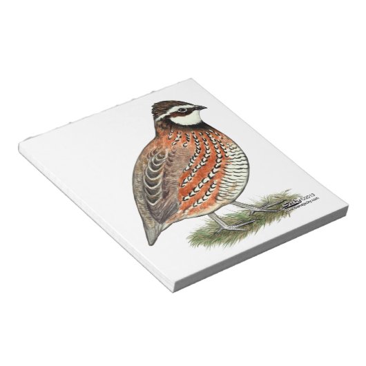 Bloc-note Bobwhite Quail (Incliné)