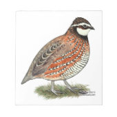 Bloc-note Bobwhite Quail (Devant)