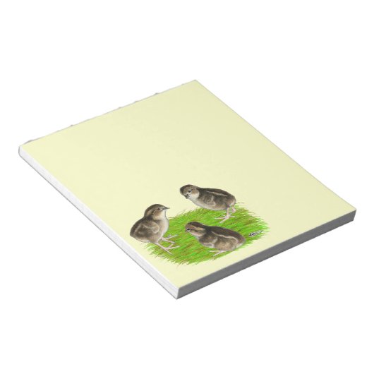 Bloc-note Bobwhite Quail (Incliné)
