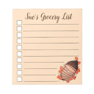 Bloc-note Boeuf Braisé Brisket Cuisine juive Gastronomie de 