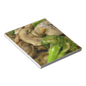 Bloc-note Boeuf, brocoli et champignons remuer la frite (Incliné)