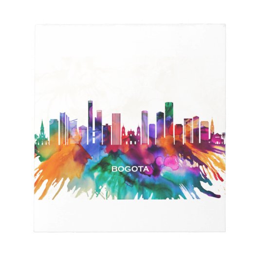Bloc-note Bogota Skyline (Devant)