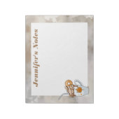 Bloc-note Boho dark Automne thème chaud café personnalisé No (Tourné)