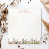 Bloc-note Boho Pencils Appréciation de l'enseignant Personna