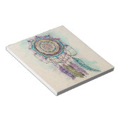 Bloc-note Boho Watercolor Mandala Dreamcatcher (Incliné)