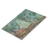 Bloc-note Bois d'olivier dans les jardins de Moreno (par Mon (Incliné)