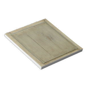 Bloc-note Bois peint rustique
