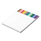 BLOC-NOTE BOITIER 2 SOLIDE DE STRIPE DE BOULANGERIE DE FOND (Tourné)