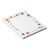 Bloc-note Bon approvisionnement scolaire Note de l'enseignan (Incliné)