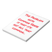 Bloc-note "Bon sens" (Tourné)