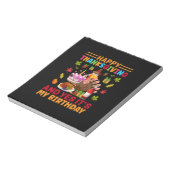 Bloc-note Bon thanksgiving Et C'Est Mon Anniversaire (Tourné)