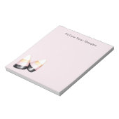 Bloc-note Bonbon de maïs rose noir (Tourné)