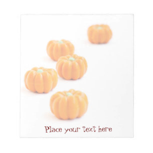 Bloc-note Bonbons citrouilles d'Halloween