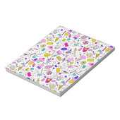 Bloc-note Bonbons colorés doux Motif (Tourné)