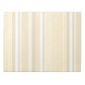 Bloc-note Bonbons Jaunes rayures (Devant)