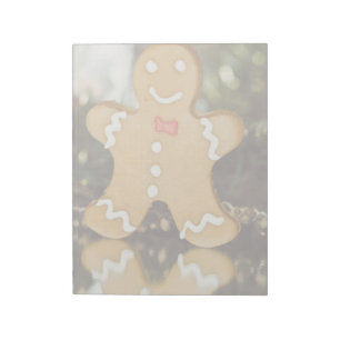 Bloc-note Bonhomme en pain d'épice de Noël