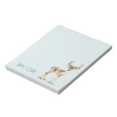 Bloc-note Bonjour Cerf (Tourné)