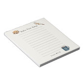 Bloc-note Bonjour du camp  (Incliné)