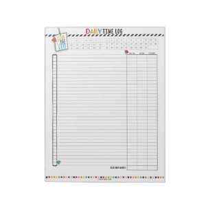 Bloc-note Bonjour planificateur : Pages quotidiennes de