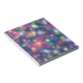 Bloc-note Bonne année Parties scintillant des étoiles (Incliné)