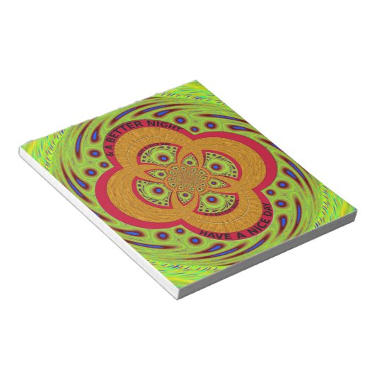 Bloc-note Bonne journée (Incliné)