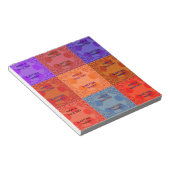 Bloc-note Bonne journée et meilleur Night Pop Art Imprimer (Incliné)