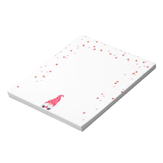 Bloc-note Bonne Saint Valentin Gnome (Tourné)