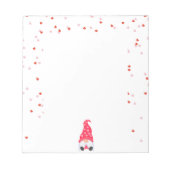 Bloc-note Bonne Saint Valentin Gnome (Devant)