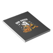 Bloc-note Boo Dozer Halloween Ghost Bulldozer_1 (Incliné)