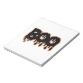 Bloc-note BOO Halloween (Tourné)