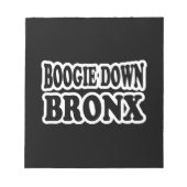 Bloc-note Boogie Down Bronx, NYC (Devant)