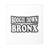 Bloc-note Boogie Down Bronx, NYC (Devant)