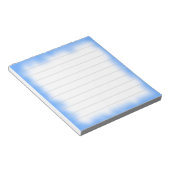 Bloc-note bord ciel (Incliné)