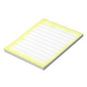 Bloc-note bord jaune (Tourné)