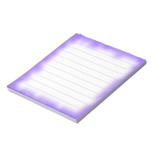 Bloc-note bord pourpre (Tourné)