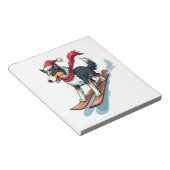 Bloc-note Border Collie Snowboardeur (Incliné)