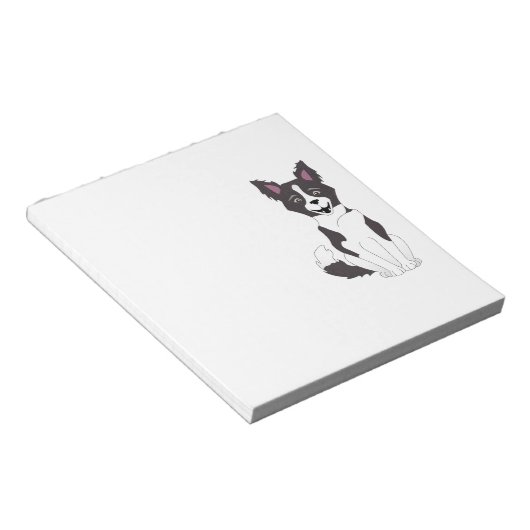 Bloc-note Bordure Collie (Incliné)