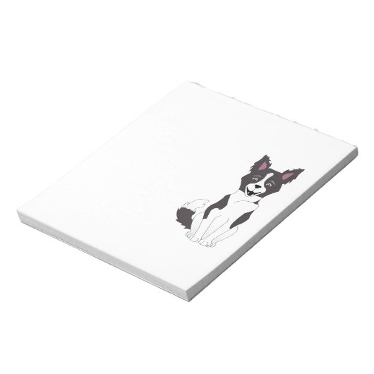 Bloc-note Bordure Collie (Tourné)