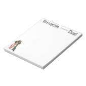 Bloc-note Bordure Collie Papa (Tourné)