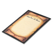 Bloc-note Bordure de défilement (Incliné)