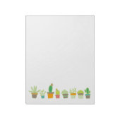 Bloc-note Bordure de Jardin Succulent illustrée (Tourné)